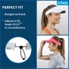 TrailHeads Women’s Sun Visor Hat - Summer Visors for Running, Tennis, Golf, Softball, Workouts - 3 of 4