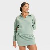 Women's Airy Sleek Polo Sweatshirt - All In Motion™ - 4 of 4