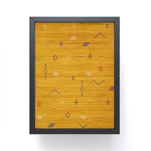 Becky Bailey Cactus Silk In Gold Framed Mini Art Print 4" (H) x 3" (W) x 1" (D) - Society6 - 1 of 3