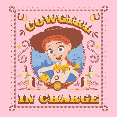 Toy Story Girls Toy Story 5 Cowgirl In Charge T Shirt - Light Pink - Small — фото 2