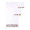 Modern Threads Allie Jacquard Border 6-Piece Cotton Towl Set - 3 of 4
