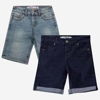 CULTURA Little Boy's Roll-Up Denim Shorts 2-Pack