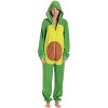 Just Love Womens One Piece Winter & Christmas Character Adult Bodysuit Hooded Pajamas - 4 of 4