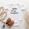 The Juniper Shop Hello Summer Checkered Baby Bodysuit - 2 of 2