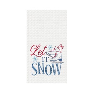 C&F Home Let It Snow Skates Towel - 1 of 4