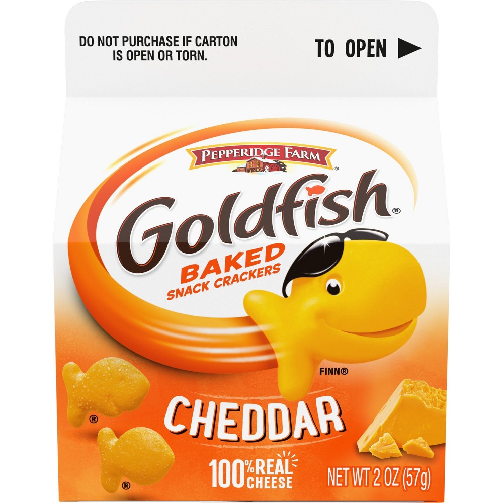 UPC 014100078678 product image for Pepperidge Farm Goldfish Cheddar Crackers - 2oz Carton | upcitemdb.com