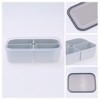 REGALWOVEN Leakproof Plastic Meal Prep Airtight Food Storage Containers 5 Packs 8"x 5.9"x 2.6" - 3 of 4
