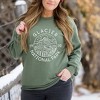 Simply Sage Market Women's Graphic Sweatshirt Glacier National Park - 2 of 3