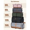 Generic Foldable Travel Duffel Bag for Women, 80L Large Duffle Bag - 2 of 4