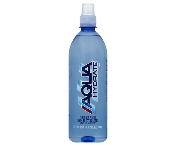 AQUAhydrate Purified Water - 23.7 fl oz Bottle