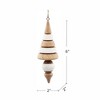 Gulches 2 in Multi Green Shatterproof Eucalyptus Icicle Woodland Christmas Tree Ornaments 6-Pack - 4 of 4
