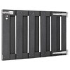 VidaXL Garden Gate WPC 39.4"x23.6" Gray - 3 of 4