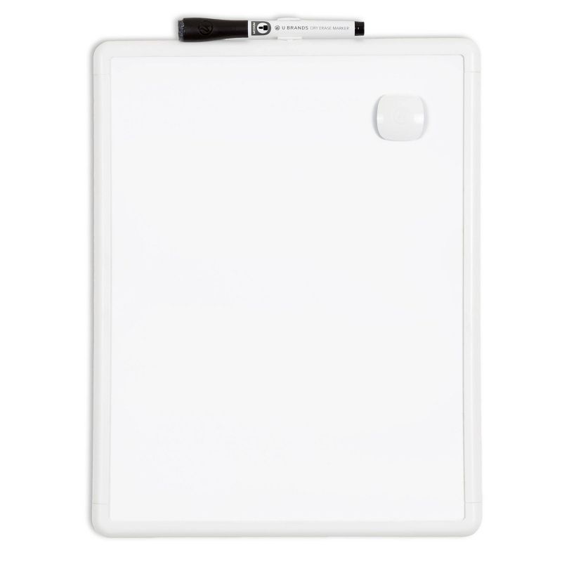 U Brands 11&#34;x14&#34; Contempo Magnetic Dry Erase Board - White, 4 of 8