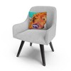 Pat Saunders 16 X 16 Decorative Throw Pillow by Trademark Fine Art - 2 of 4