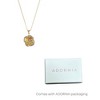 Adornia Gold Plated Crystal Encrusted Flower Pendant Necklace - 4 of 4