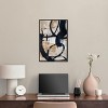 Art Remedy Flowing II Abstract Shapes Wall Art Framed - 2 of 4