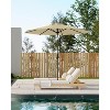 7.5 FT Outdoor Patio Umbrella, Table Market Umbrella, 6 Sturdy Ribs UV Protection Waterproof for Garden, Deck, Backyard, Pool - 4 of 4