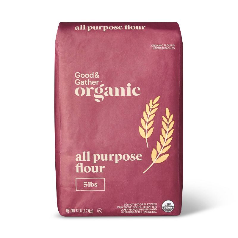 Organic Flour - 5LB - Good &#38; Gather&#8482;, 1 of 9
