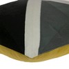 Parkland Collection,Axle Contemporary Multicolor Pillow Cover With Poly Insert - 4 of 4