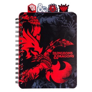 Inkology, LLC Dungeons & Dragons Monsters 4-Tab Spiral Notebook With 160 Dotted Sheets - 1 of 4