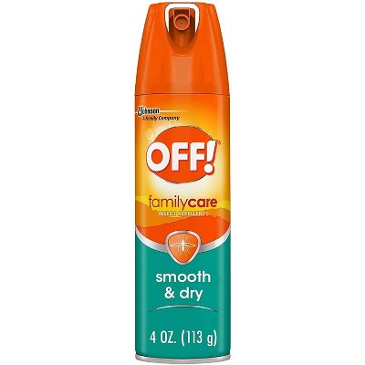OFF! FamilyCare Mosquito Repellent Smooth & Dry - 4oz