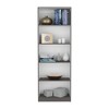 NicBex Bookcases for Living Room Modern 71.1" H 4 Tier Free Standing Storage Bookshelves with Durable Structure for Office Home - 3 of 4
