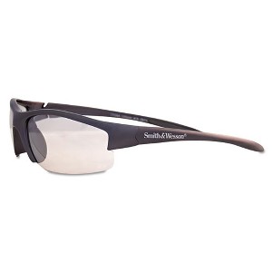 Smith & Wesson Equalizer Safety Glasses with Gunmetal Frame & Clear Lens - 1 of 1