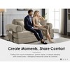TiramisuBest Floor Couch, Convertible Floor Sofa Bed with Pillow, Chenille Fabric Compression Futon Couch Sleeper for Living & Bedroom, Gray - 4 of 4