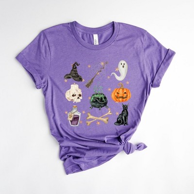 Simply Sage Market Women's Halloween Chart Stars Short Sleeve Graphic Tee