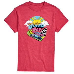 Men's - Hot Wheels - California Speedway 70S Short Sleeve Graphic T-Shirt - 1 of 4