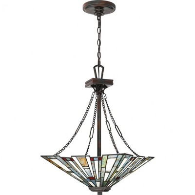 Quoizel Lighting Maybeck 3 - Light Pendant in  Valiant Bronze