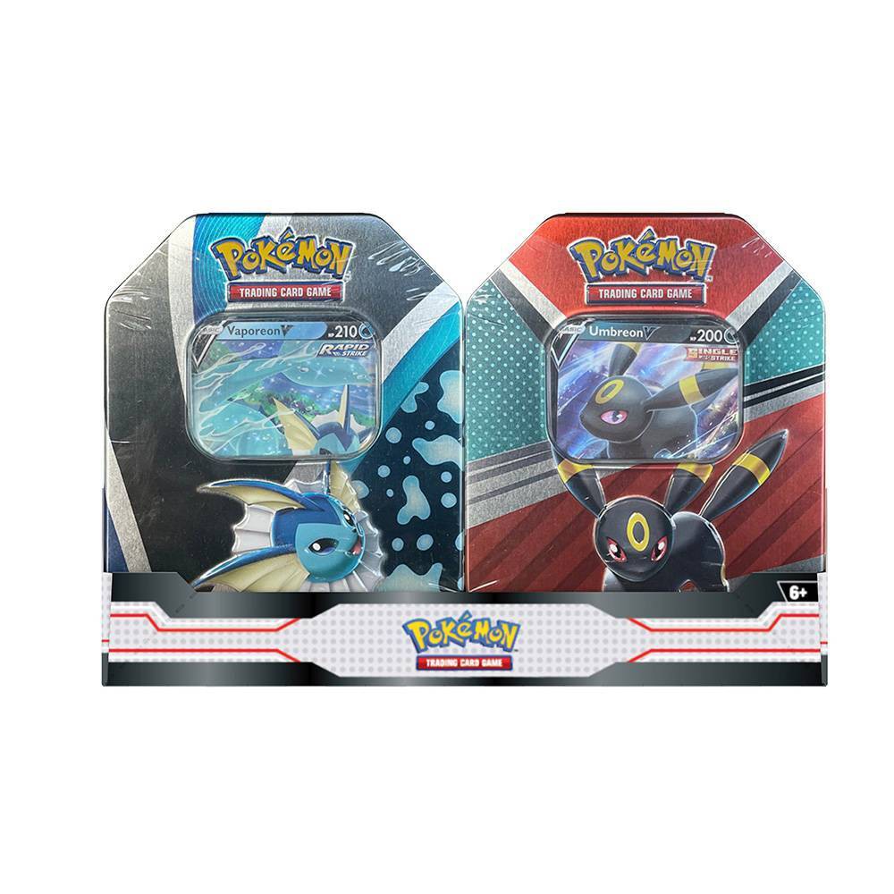 Pokémon Trading Card Game: Vaporeon Umbreon Tin Bundle