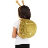 HalloweenCostumes.com One Size   Kid's Snail Costume Backpack Kit | Made by Us Accessory Kits, Green/Brown - 2 of 4