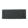 CAVINAS Tufted Fabric Storage Bench for Living Room Modern Storage Benches Large Storage End of Bed Bench for Bedroom, Living Room - 2 of 4
