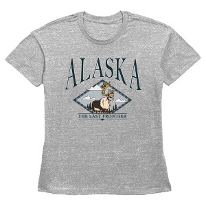 Women's Lost Gods Alaska the Last Frontier T-Shirt - 1 of 3