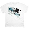 Boys' Spongebob 59% Sponge 41% Bob T-Shirt White Large - 2 of 4