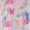 Campus Sutra Men Men's EcoLiva Fuchsia Pink Faded Wildflower Shirt - 4 of 4