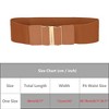 INSPIRE CHIC Women's Stretchy Vintage Wide Elastic Cinch Belt Waistband - 4 of 4