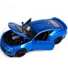 2017 Chevrolet Camaro ZL1 Blue Metallic 1/24 Diecast Model Car by Maisto - 2 of 4