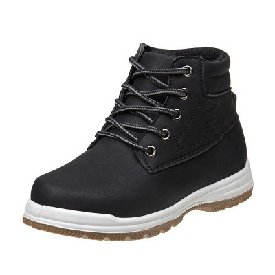 Beverly Hills Polo Club Boys Lace-up Closure Hi-top Boots - Black, 3 ...