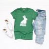 Simply Sage Market Women's Bunny With Flowers Short Sleeve Graphic Tee - 3 of 3