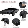MaseiKar Bedside Shelf for Bed, Foldable Bunk Bed Shelf Organizer for Room Essentials Clip On Nightstand Bed Side Shelf Tray - 3 of 4