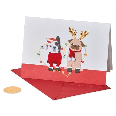 Christmas Card Dog Pair - PAPYRUS