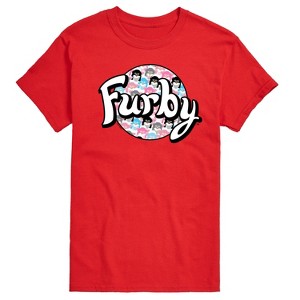 Men's - Furby - Furby Logo Circle Short Sleeve Graphic T-Shirt - 1 of 4