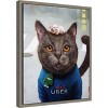 Amanti Art Cat Uber by Lucia Heffernan Canvas Wall Art Print Framed 16 x 20-in. - 2 of 4