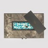 Christopher Knight Home Nydia 40,000 BTU Propane Steel and Rattan Fire Pit Table with Ceramic Tile Tabletop - 2 of 4