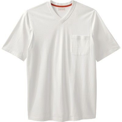 Boulder Creek by KingSize Men's Big & Tall Heavyweight Pocket V-Neck Tee