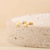 Girls' Dainty Zodiac Screw Back 14k Gold Earrings - In Season Jewelry - 4 of 4