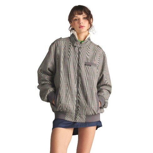 Members Only Women's Washed Satin Boyfriend Jacket : Target