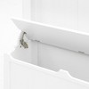 Entryway Bench with Standing Coat Rack, Hall Tree with Shoe Storage Bench, Entryway Organizer with 5 Hooks - 4 of 4